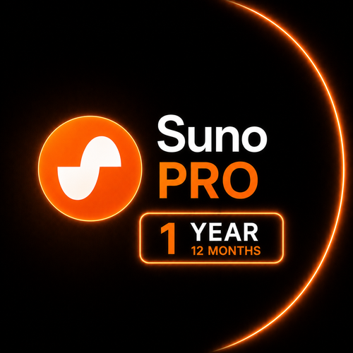 اکانت سونو پرو (Suno Pro) دوازده ماهه